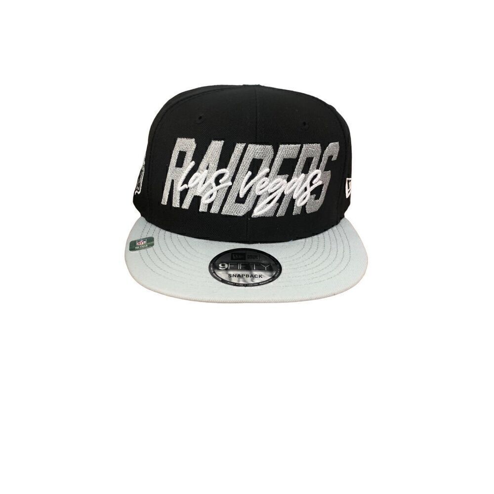 New Era Las Vegas Raiders 9FIFTY Adjustable Snapback Hat Cap One Size